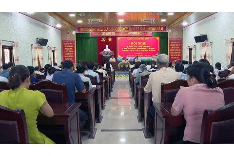 Đảng bộ xã Quảng Điền tổ chức Hội nghị triển khai công tác xây dựng Đảng