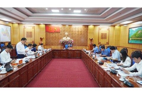 Duyệt Văn kiện Đại hội Đảng bộ phường Đoàn Kết nhiệm kỳ 2025-2030