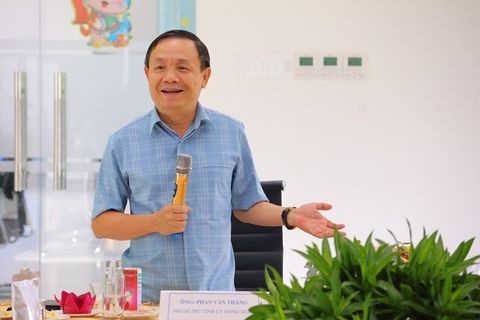 Lãnh đạo tỉnh thăm và làm việc với Công ty TNHH  Nông sản Thực phẩm Thành Ngọc