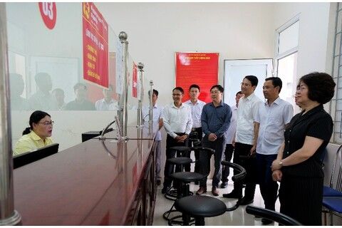 Đoàn kiểm tra số 1 của Ban Thường vụ Tỉnh ủy làm việc với Ban Thường vụ Đảng ủy xã Nậm Tăm