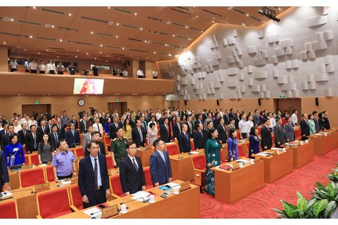 Khai mạc Kỳ họp thứ hai mươi lăm, HĐND TP Hà Nội khóa XVI