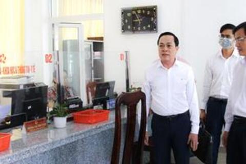 Vĩnh Long: Kiểm tra công tác chuẩn bị Đại hội Đảng bộ xã Long Hồ