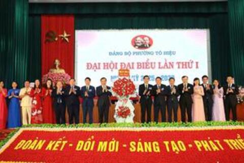 Đại hội đại biểu Đảng bộ phường điểm đầu tiên của tỉnh Sơn La thành công tốt đẹp