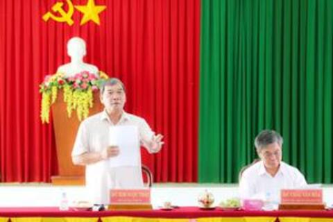 Vĩnh Long: Kiểm tra công tác chuẩn bị Đại hội Đảng và hoạt động hành chính tại Tập Sơn, Long Hiệp