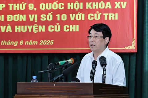 Chủ tịch nước Lương Cường tiếp xúc cử tri TP Hồ Chí Minh sau Kỳ họp thứ 9, Quốc hội khóa XV
