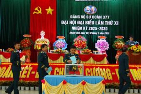 Sư đoàn 377: Vững vàng nhiệm kỳ mới, sẵn sàng bảo vệ bầu trời Tổ quốc