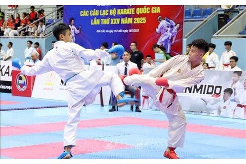 Khai mạc Giải vô địch các Câu lạc bộ Karate quốc gia