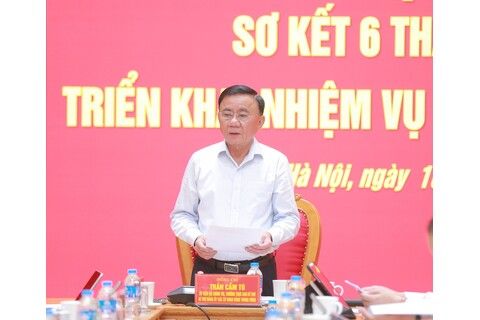Ảnh: BCH Đảng bộ các cơ quan Đảng Trung ương sơ kết 6 tháng đầu năm