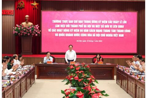 Bảo đảm an toàn, an ninh tuyệt đối cho các hoạt động kỷ niệm 80 năm Cách mạng Tháng Tám và Quốc khánh 2/9