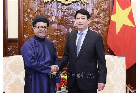 Chủ tịch nước Lương Cường tiếp Đại sứ Chile đến chào từ biệt
