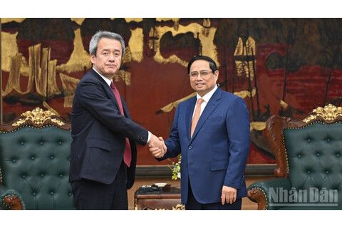 Thủ tướng Phạm Minh Chính tiếp Tổng Giám đốc Tập đoàn Marubeni