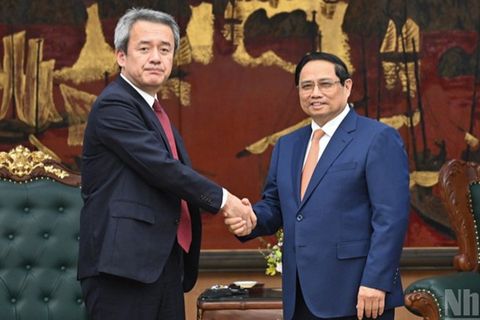 Thủ tướng Phạm Minh Chính tiếp Tổng Giám đốc Tập đoàn Marubeni