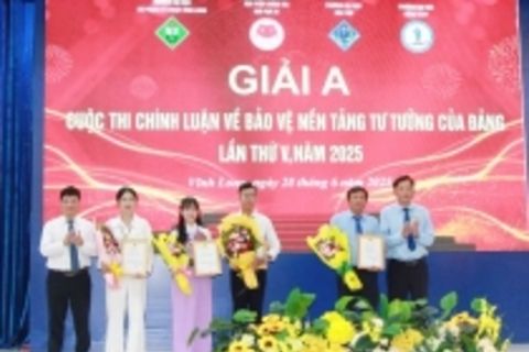 Rèn bản lĩnh cho sinh viên qua cuộc thi chính luận bảo vệ nền tảng tư tưởng của Đảng