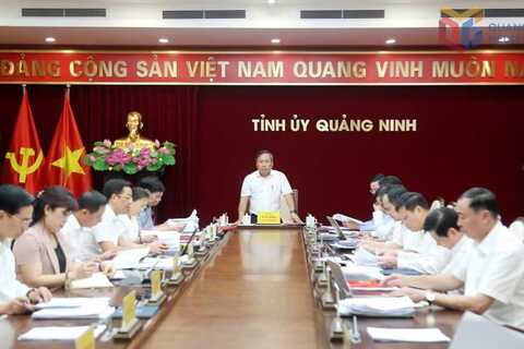 Giao ban Thường trực Tỉnh ủy