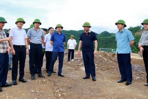 Đẩy nhanh tiến độ thi công các dự án trọng điểm, góp phần tạo động lực tăng trưởng của tỉnh