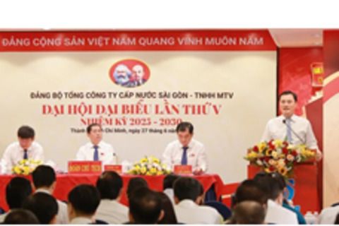 Phấn đấu giảm tỷ lệ thất thoát nước xuống còn một con số