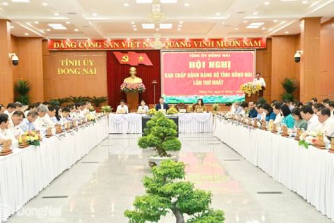 Hội nghị Ban Chấp hành Đảng bộ tỉnh Đồng Nai lần thứ nhất, nhiệm kỳ 2020-2025