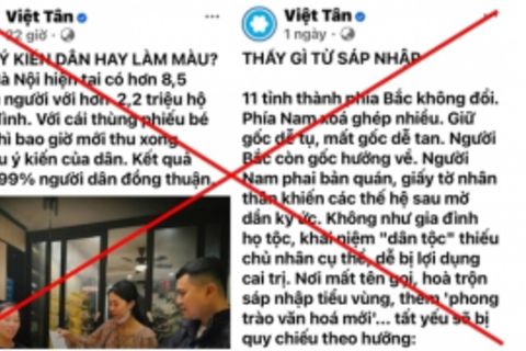 Vạch trần thủ đoạn tung hỏa mù, đả kích việc triển khai chính quyền địa phương hai cấp