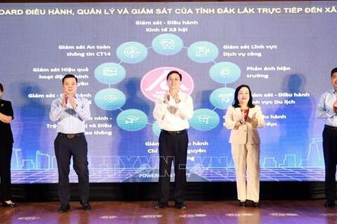 Đắk Lắk: Công bố các ứng dụng số phục vụ chính quyền địa phương 2 cấp