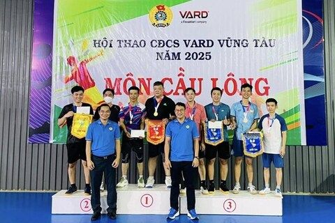Hơn 300 đoàn viên, người lao động tham gia hội thao do công đoàn cơ sở tổ chức