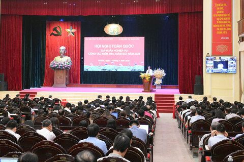 Hơn 43,5 nghìn đại biểu tham dự Hội nghị toàn quốc tập huấn nghiệp vụ công tác kiểm tra, giám sát