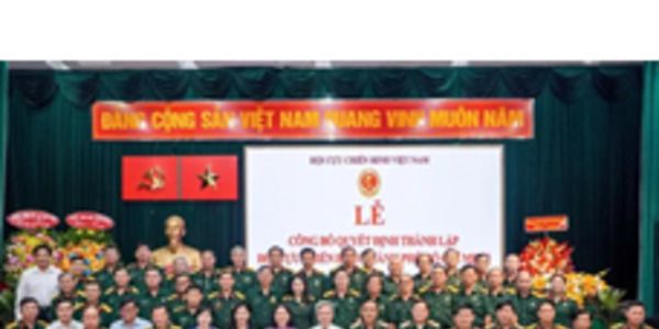 Công bố Quyết định thành lập Hội Cựu chiến binh TPHCM
