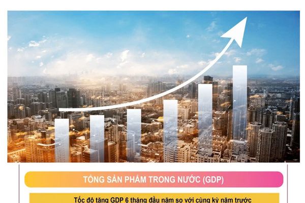 Kinh tế Việt Nam 6 tháng năm 2025: “Ngược chiều” thế giới, tăng trưởng ngoạn mục