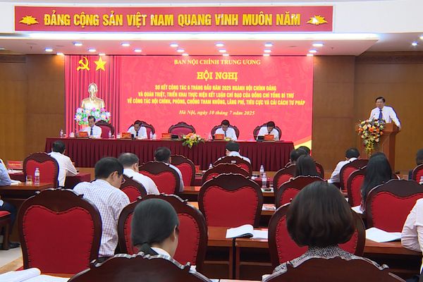 Hoạt động của ngành Nội chính Đảng phải đồng bộ, đồng tốc, đồng lực với vận hành tổ chức bộ máy mới