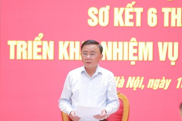 Ảnh: BCH Đảng bộ các cơ quan Đảng Trung ương sơ kết 6 tháng đầu năm