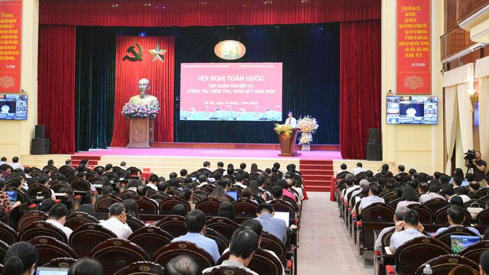 Hơn 43,5 nghìn đại biểu tham dự Hội nghị toàn quốc tập huấn nghiệp vụ công tác kiểm tra, giám sát