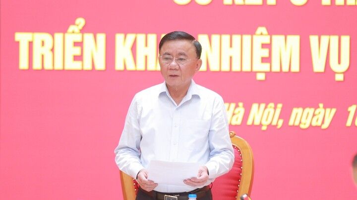 Ảnh: BCH Đảng bộ các cơ quan Đảng Trung ương sơ kết 6 tháng đầu năm