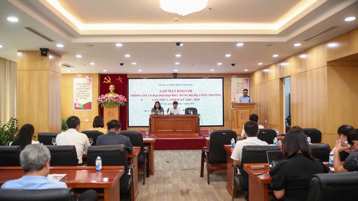 Đại hội đại biểu Đảng bộ Bộ Công Thương lần thứ I dự kiến diễn ra ngày 15-16/7