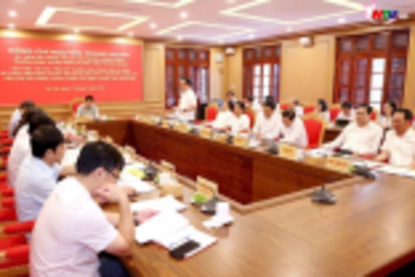 Trưởng Ban Tuyên giáo và Dân vận Trung ương làm việc với các Tỉnh ủy: Thanh Hoá, Nghệ An, Hà Tĩnh