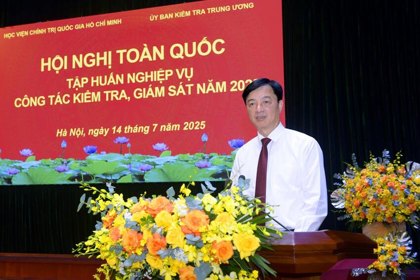 Hội nghị toàn quốc tập huấn nghiệp vụ công tác kiểm tra, giám sát năm 2025