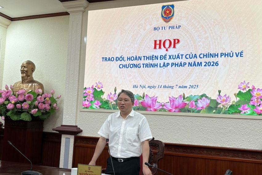 Trao đổi, hoàn thiện Đề xuất của Chính phủ về Chương trình lập pháp năm 2026