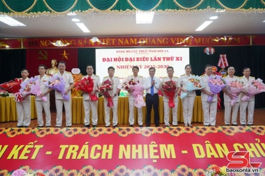 Đại hội đại biểu Đảng bộ Cục Thuế tỉnh Sơn La lần thứ XI, nhiệm kỳ 2025 - 2030