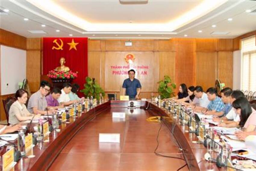Tập trung triển khai hiệu quả nhiệm vụ chính trị và công tác chuẩn bị tổ chức Đại hội Đảng bộ phường Hải An, nhiệm kỳ 2025–2030