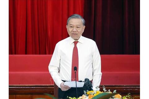 Phát biểu của Tổng Bí thư Tô Lâm tại buổi gặp mặt cán bộ lão thành cách mạng, người có công, gia đình chính sách tiêu biểu