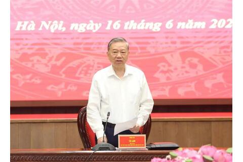 Tổng Bí thư Tô Lâm: Yêu cầu đặt ra với Thủ đô là khơi dậy khát vọng phát triển vì cả nước