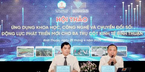 “Ứng dụng khoa học, công nghệ và chuyển đổi số: Động lực phát triển mới cho 3 trụ cột kinh tế Bình Thuận”