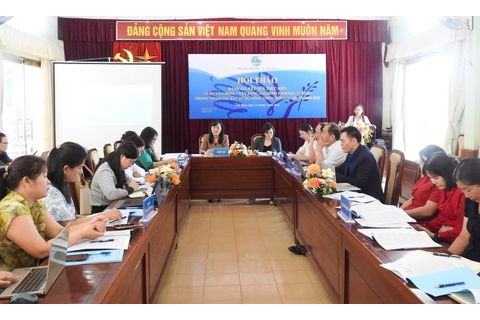 Hội thảo đánh giá kết quả thực hiện Cuộc vận động Xây dựng gia đình 5 không, 3 sạch