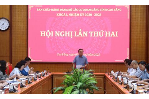 Hội nghị lần thứ 2 Ban Chấp hành Đảng bộ các cơ quan Đảng tỉnh