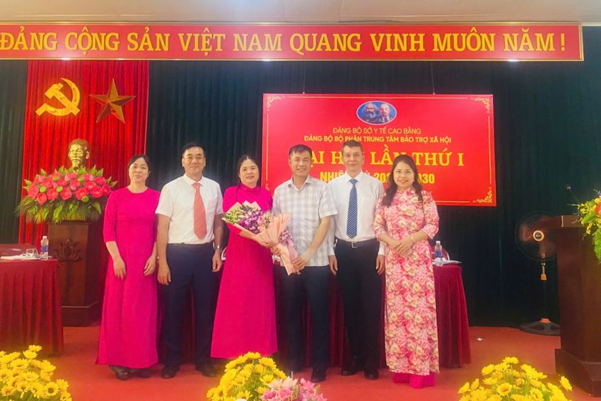 Đại hội Đảng bộ bộ phận Trung tâm Bảo trợ xã hội tỉnh lần thứ I, nhiệm kỳ 2025 - 2030