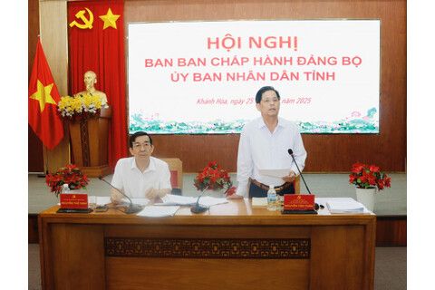 Hội nghị Đảng ủy UBND tỉnh lần thứ 2, nhiệm kỳ 2020-2025
