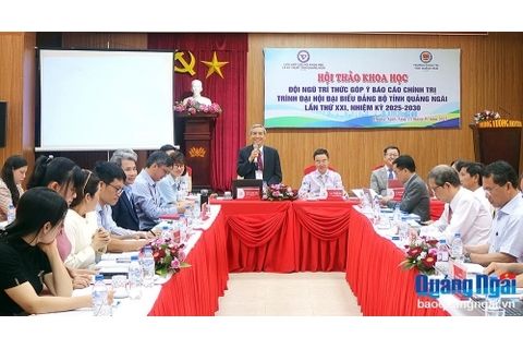 Góp ý dự thảo Báo cáo chính trị trình Đại hội XXI: Nhiều ý kiến tâm huyết, giá trị
