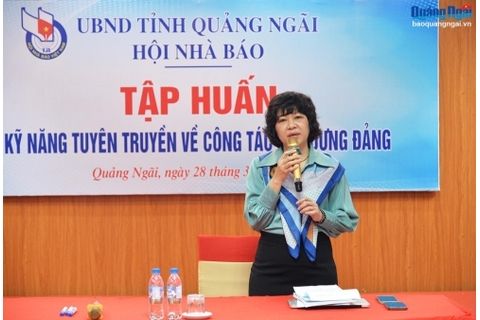 Tập huấn kỹ năng tuyên truyền về công tác xây dựng Đảng