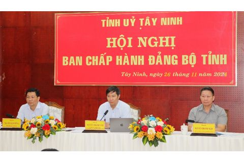 Tây Ninh: góp ý dự thảo văn kiện trình Đại hội XII Đảng bộ tỉnh nhiệm kỳ 2025-2030