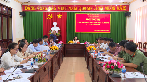 Hoà Thành: 9 tháng đầu năm 2024 thi hành kỷ luật 8 đảng viên