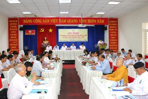 Quyết tâm thực hiện thắng lợi Nghị quyết Đại hội đại biểu Mặt trận Tổ quốc Việt Nam tỉnh Tây Ninh nhiệm kỳ 2024 - 2029 ngay từ đầu nhiệm kỳ mới