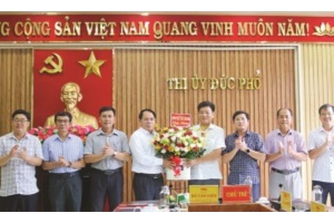 Đức Phổ sáng lên diện mạo mới, kiến tạo con đường đi tới tương lai
